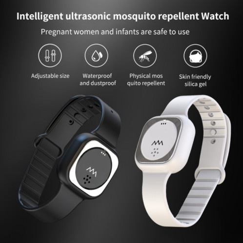 Bracelet anti-météo de gel de silice d'extérieur F8 (noir) SH222B1576-07