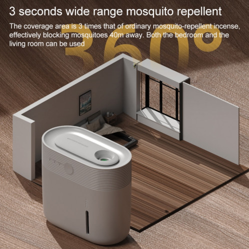MQ027 5W Répulsif Mosquito Étroi de moustiques électriques (Vert) SH530G124-07