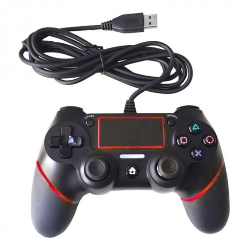 Manette de jeu filaire pour Sony Playstation PS4 (rouge) SH052R1099-03