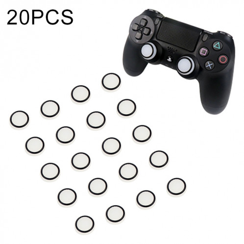 20 PCS Housse de protection en silicone lumineux pour manette de jeu PS4 / PS3 / PS2 / XBOX360 / XBOXONE / WIIU (noir) SH063B0-07