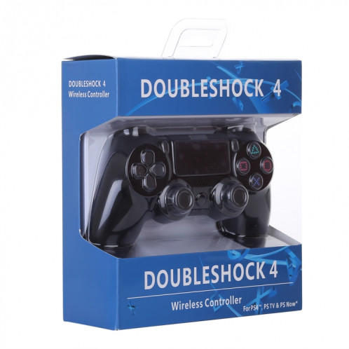 Contrôleur de jeu sans fil Bluetooth Snowflake Button pour Sony PS4 (noir) SH914B183-04