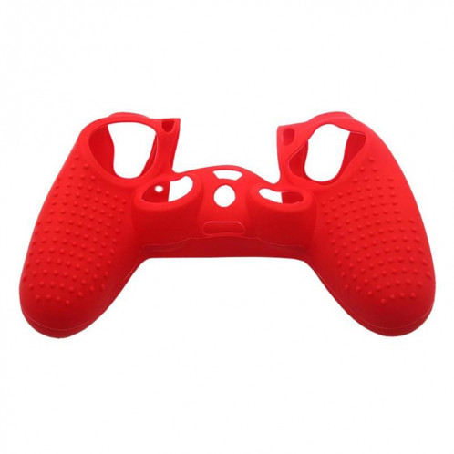 Housse de protection en silicone antidérapante pour Sony PS4 (rouge) SH521R1830-08