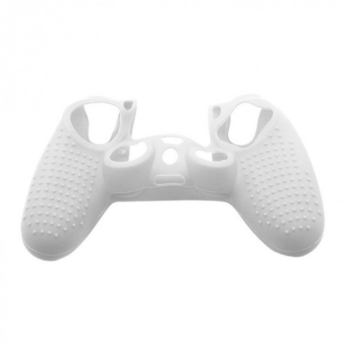 Étui de protection en silicone antidérapant pour Sony PS4 (blanc) SH521W1604-08