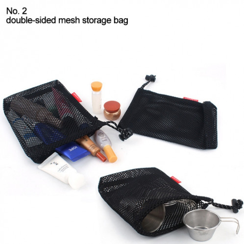 5 en 1 voyage multifonctionnel stockage portable accessoires de camping tri net sac ensemble SH0539959-011