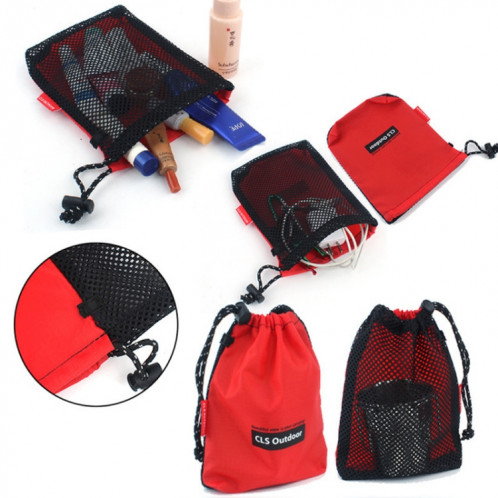 5 en 1 voyage multifonctionnel stockage portable accessoires de camping tri net sac ensemble SH0539959-011