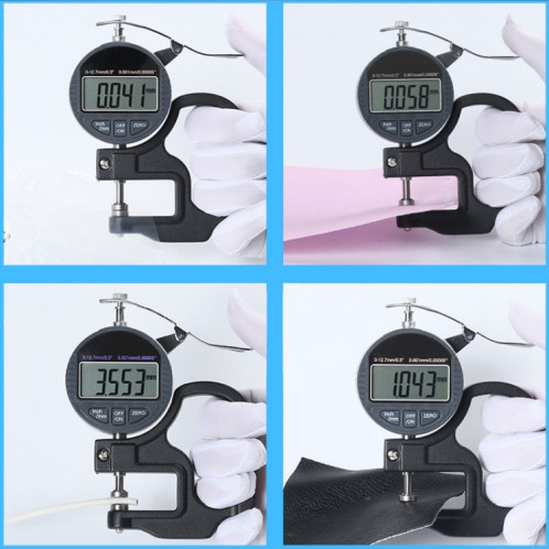 Jauge d'épaisseur de pourcentage d'affichage numérique de sonde de la gamme 30mm de 0-25mm SH31441858-011