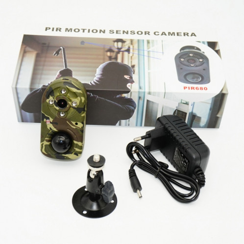 Caméra de piste de chasse de sécurité de vision nocturne PIR680 3MP IR, programme Novatek96650, grand angle de 120 degrés, angle de détection PIR de 90 degrés SH13651262-07