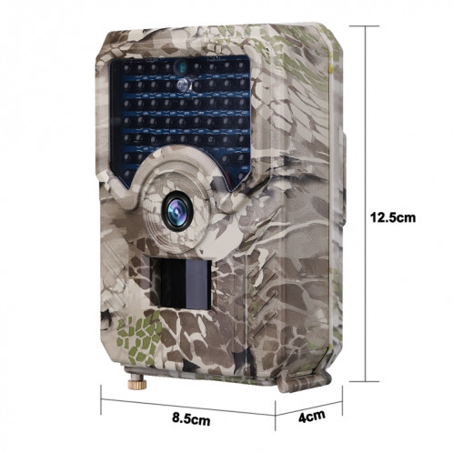 PR-200 IP54 caméra de piste de chasse de sécurité à Vision nocturne IR étanche, grand Angle de 120 degrés, angle de détection PIR de 100 degrés SH1367413-08