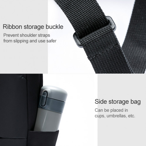 Original Xiaomi Classic Business Backpack 2 18L Grande Capacité IPX4 School Double Shoulders Bag (Black) SX491B610-014