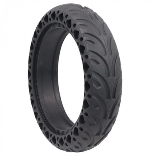 8,5 pouces Scooter électrique résistant à l'usure pneu à motif décoratif absorbant les chocs pneu solide en nid d'abeille, adapté pour Xiaomi Mijia M365 (noir) SH669B142-05
