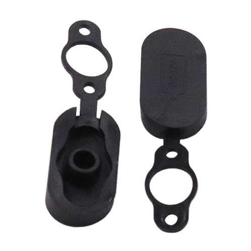 4 PCS Port de charge en silicone Housse étanche Prise anti-poussière Accessoires de scooter électrique pour Xiaomi Mijia M365 (Noir) SH671B1909-04