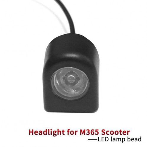 Accessoires de scooter électrique de phare de feux d'avertissement de projecteur de LED pour Xiaomi Mijia M365 SH1687108-05