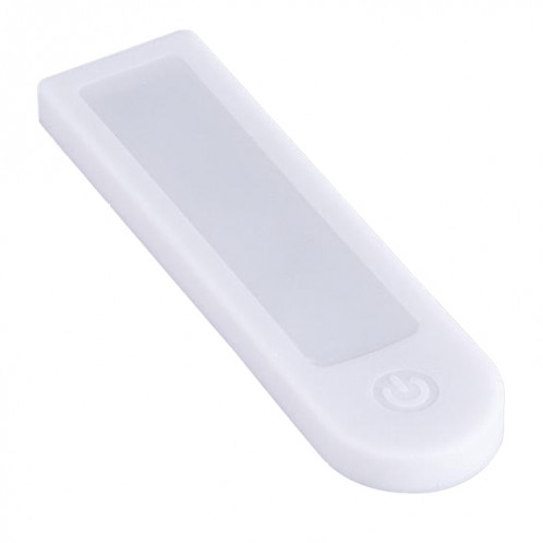 Étui de protection étanche en silicone pour instrument de carte de circuit imprimé de Scooter électrique pour Xiaomi Mijia M365 / M365 Pro (blanc) SH689W336-05