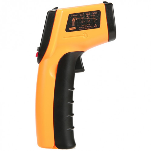 Thermomètre infrarouge à point laser numérique portable GM533, plage de température:-50-530 degrés Celsius SH1720422-08