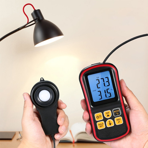 BENETECH GM1030 Illuminomètre numérique Split Portable LUX Meter SB17251494-010