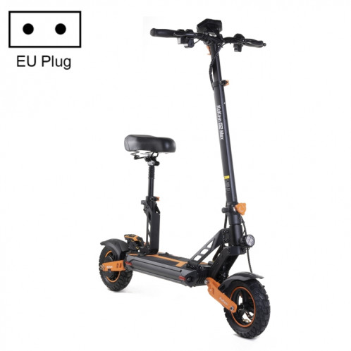  Kukirin G2 Max 1000W 48V 20AH Scooter tout-terrain électrique pliant à trois vitesses avec affichage LED SK4BEU565-08