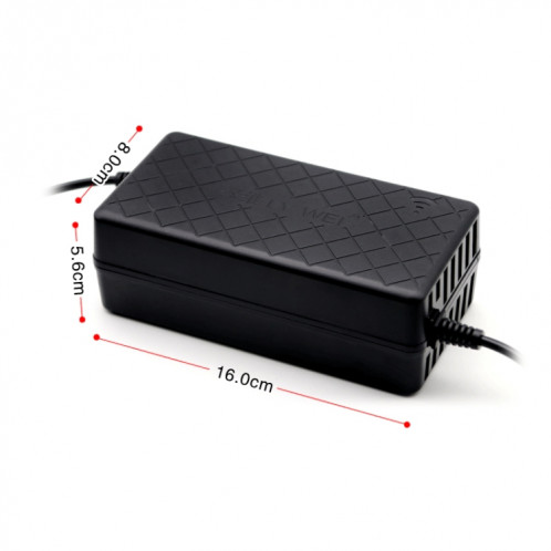 LVWEI LV72-3 AC 220V Cannon Interface Chargeur de batterie au lithium intelligent électromobile, prise CN SH520C636-08