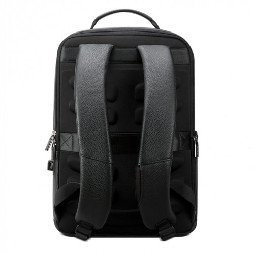 Bopai 851-036611 Sac à dos Business Respirant en cuir de grande capacité pour homme, taille: 30x12x43cm (Noir) SB586B473-016