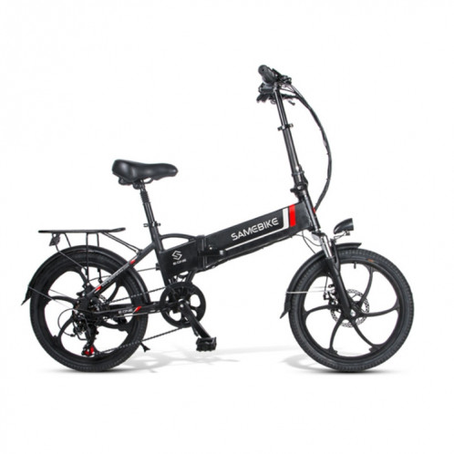 20LVXD30 20 pouces 48V batterie au lithium 350W Mini voiturier conduisant un vélo électrique pliant (noir) SH8BEU193-010