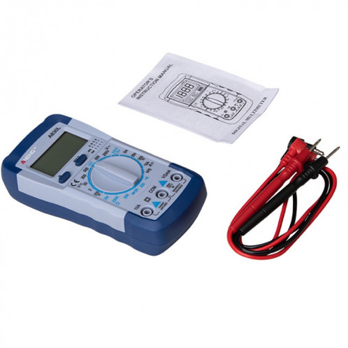 Instrument électrique domestique de multimètre portable ANENG A830L (bleu gris) SA759E799-08