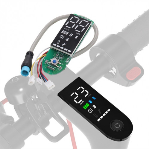 Pour le panneau de commutation de carte de circuit imprimé Bluetooth d'instrument de scooter électrique Xiaomi M365 SH91856-06