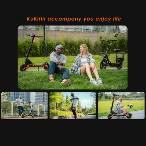  Kukirin G3 10 pouces pneus 1200W 52V 18AH scooter tout-terrain électrique pliant à trois vitesses avec affichage LED SK0BEU1329-018