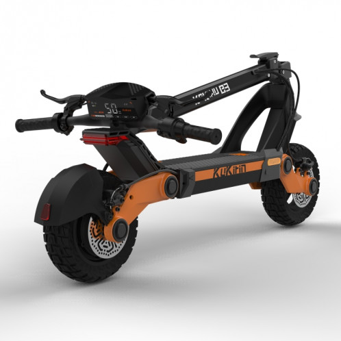 Kukirin G3 10 pouces pneus 1200W 52V 18AH scooter tout-terrain électrique pliant à trois vitesses avec affichage LED SK0BEU1329-018