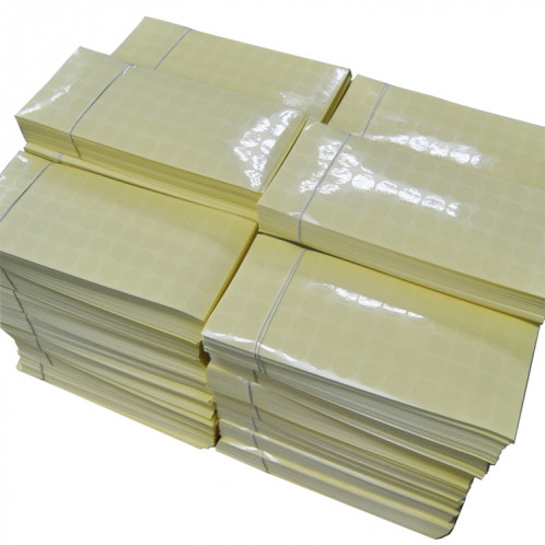 Autocollant de cachetage auto-adhésif transparent de forme ronde de 10000 PCS, diamètre: 25mm SH10401427-04