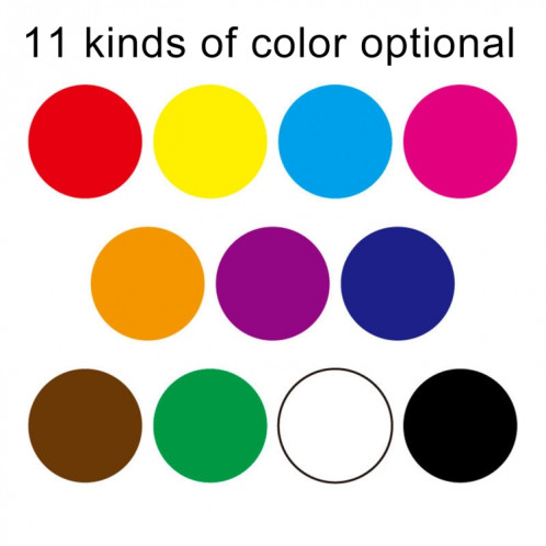 Étiquette de marque d'autocollant de marque colorée auto-adhésive de forme ronde de 1000 PCS (violet) SH058P1361-05