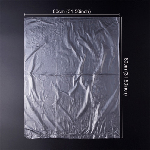 100 PCS 2.8C Sac d'emballage en plastique PE résistant à l'humidité et à la poussière, taille: 80 cm x 80 cm SH35531915-09