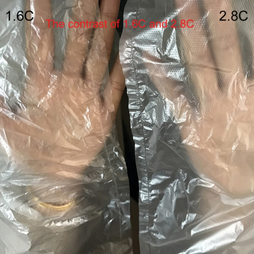 100 PCS 2.8C Sac d'emballage en plastique PE résistant à l'humidité et à la poussière, taille: 80 cm x 100 cm SH3554994-09