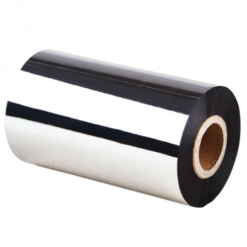 Ruban de code à barres de papier enduit d'imprimante à base de cire mixte résistant à l'usure 2 pièces, taille: 11 cm x 300 m SH18151434-07