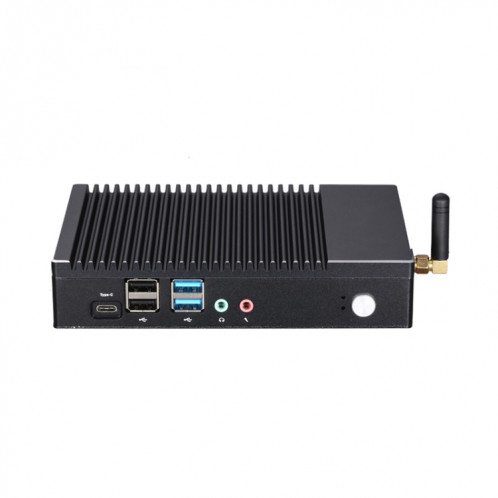 K1 Windows 10 et Linux System Mini PC sans RAM et SSD, AMD A6-1450 Quad-Core 4 Threads 1.0-1.4GHz, Fiche UK SH63UK1899-05