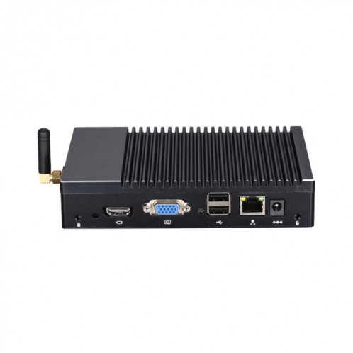 K1 Windows 10 et Linux System Mini PC sans RAM et SSD, AMD A6-1450 Quad-Core 4 Threads 1.0-1.4GHz, Fiche UK SH63UK1899-05