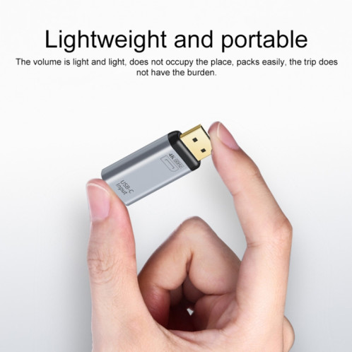 2 en 1 4K 60Hz HDMI Homme à charge USB-C / Type-C + Adaptateur femelle USB-C / Type-C SH01681987-09