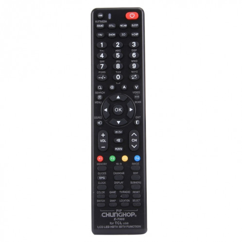 CHUNGHOP E-T908 télécommande universelle pour TCL LED TV / LCD TV / HDTV / 3DTV SC03031144-09
