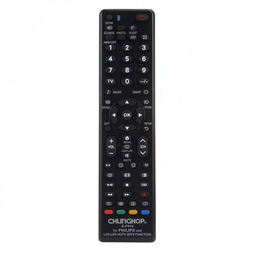 Télécommande universelle CHUNGHOP E-P914 pour PHILIPS LED LCD HDTV 3DTV SC03041622-09