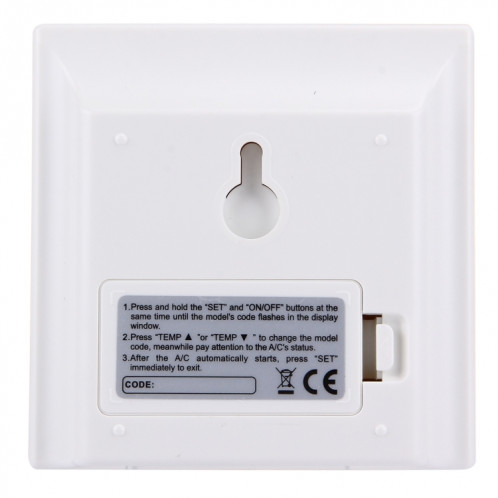 CHUNGHOP K-650E Télécommande universelle pour climatiseur LCD avec support SC0307301-011