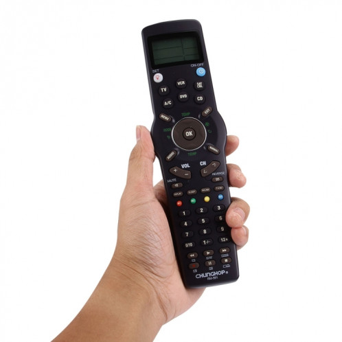 CHUNGHOP RM-L991 télécommande LCD universelle avec fonction d'apprentissage pour TV magnétoscope SAT CBL DVD CD A / C SC03081027-015