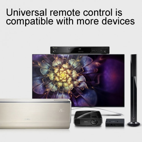 CHUNGHOP RM-L991 télécommande LCD universelle avec fonction d'apprentissage pour TV magnétoscope SAT CBL DVD CD A / C SC03081027-015