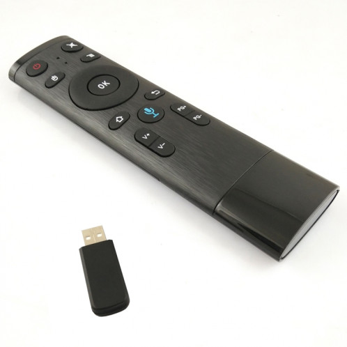 Q5 2.4G RF 3D Brossé Mode Sense Version universelle de la voix Air Mouse Télécommande SH03161670-010
