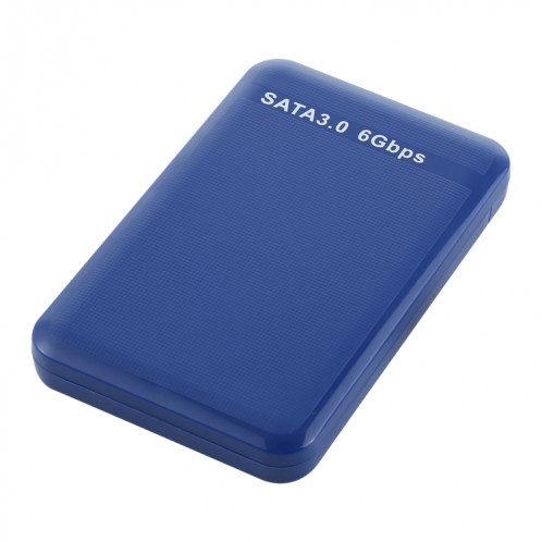 Boîtier de disque dur boîtier externe pour boîtier de disque dur 6 Gbps SATA 3.0 à USB 3.0 de 2,5 pouces (bleu) SH337L1898-07