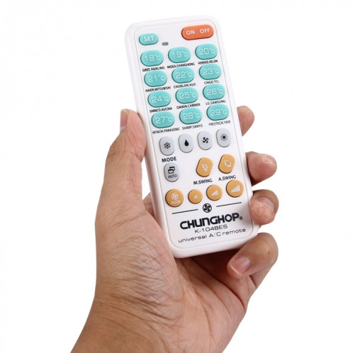 Télécommande universelle pour climatiseur CHUNGHOP K-1048ES SC0400503-012