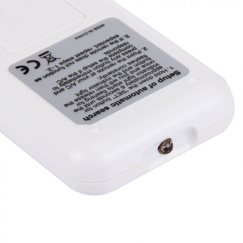Télécommande universelle pour climatiseur CHUNGHOP K-1048ES SC0400503-012