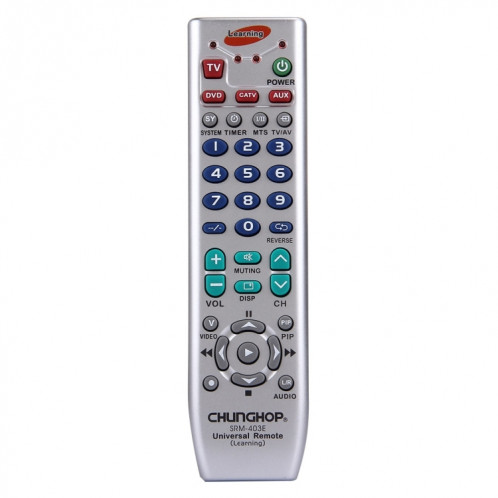 CHUNGHOP SRM-403E télécommande universelle de type d'apprentissage Intelligent pour TV magnétoscope SAT CBL HIFI DVD CD VCD et autres SC04011198-015