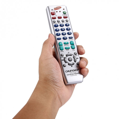 CHUNGHOP SRM-403E télécommande universelle de type d'apprentissage Intelligent pour TV magnétoscope SAT CBL HIFI DVD CD VCD et autres SC04011198-015