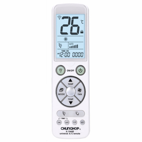 Télécommande universelle pour climatiseur CHUNGHOP K-1060E SC04031194-010