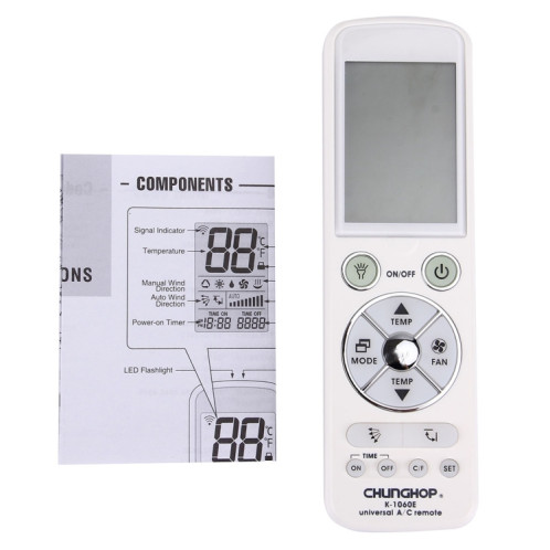 Télécommande universelle pour climatiseur CHUNGHOP K-1060E SC04031194-010