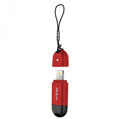 Télécommande intelligente sans fil pour téléphone mobile de 3 générations facile à utiliser pour la télécommande universelle universelle Apple (rouge) SH420R1384-09