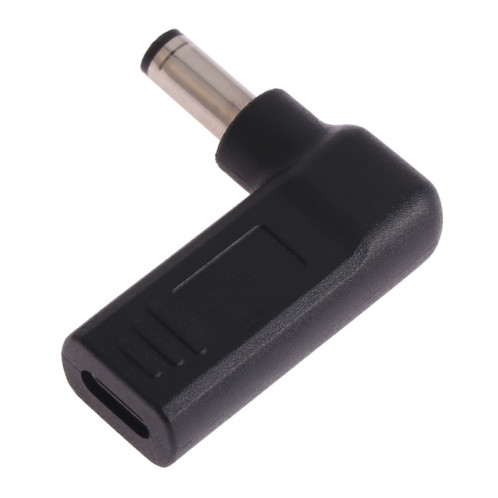 Connecteur adaptateur coudé USB-C / Type-C femelle à 5,5 x 2,1 mm mâle SH0425570-05